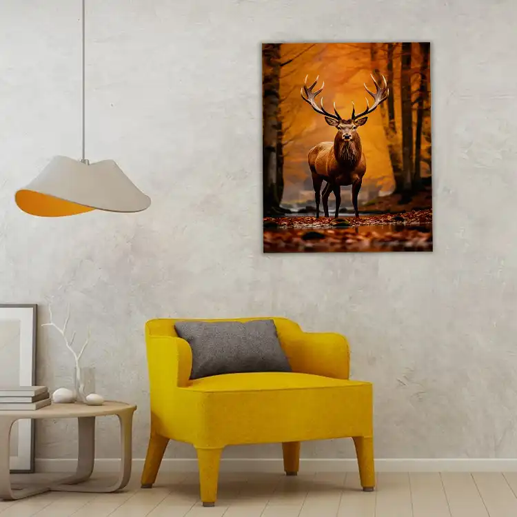 3 Deer in the Forest