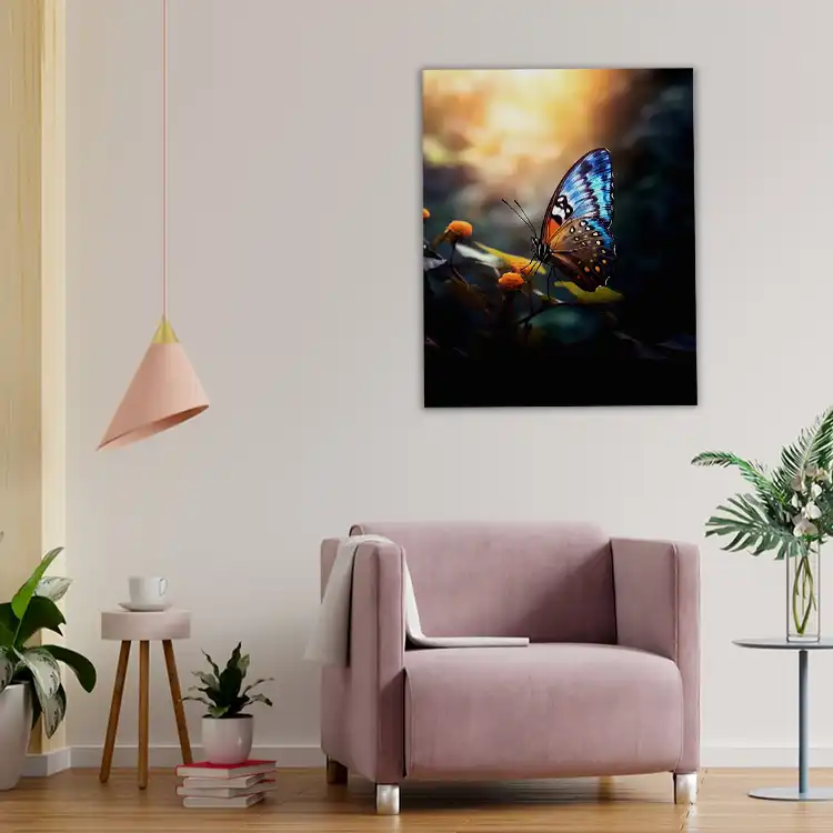 3 Painting butterflies