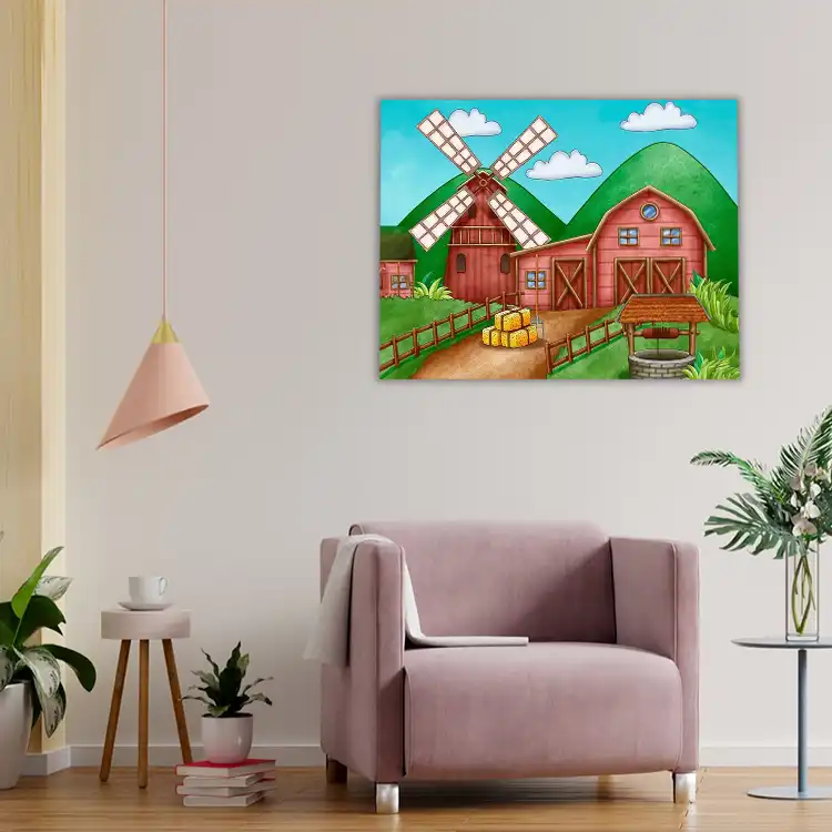 3 Painting of barn