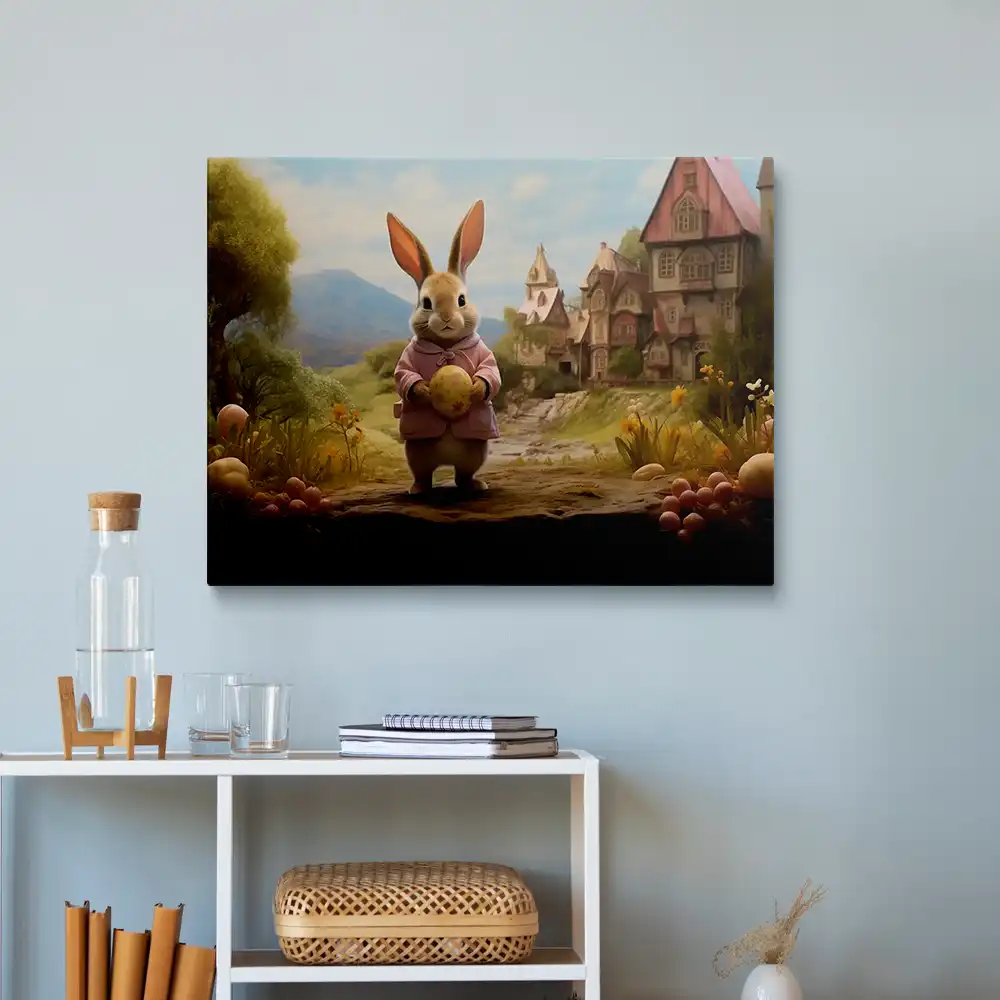 3 Bunny rabbit fantasy world