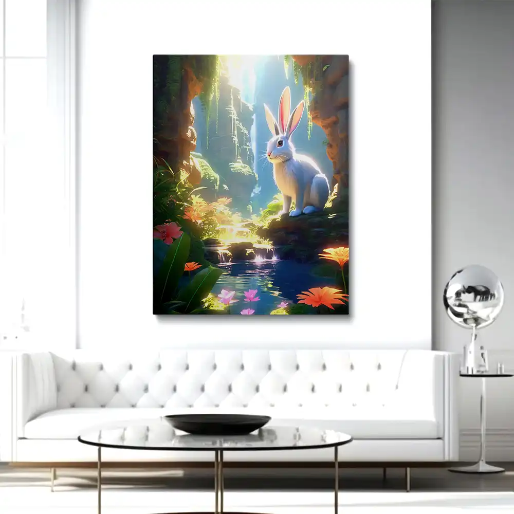 3 Rabbit in the garden