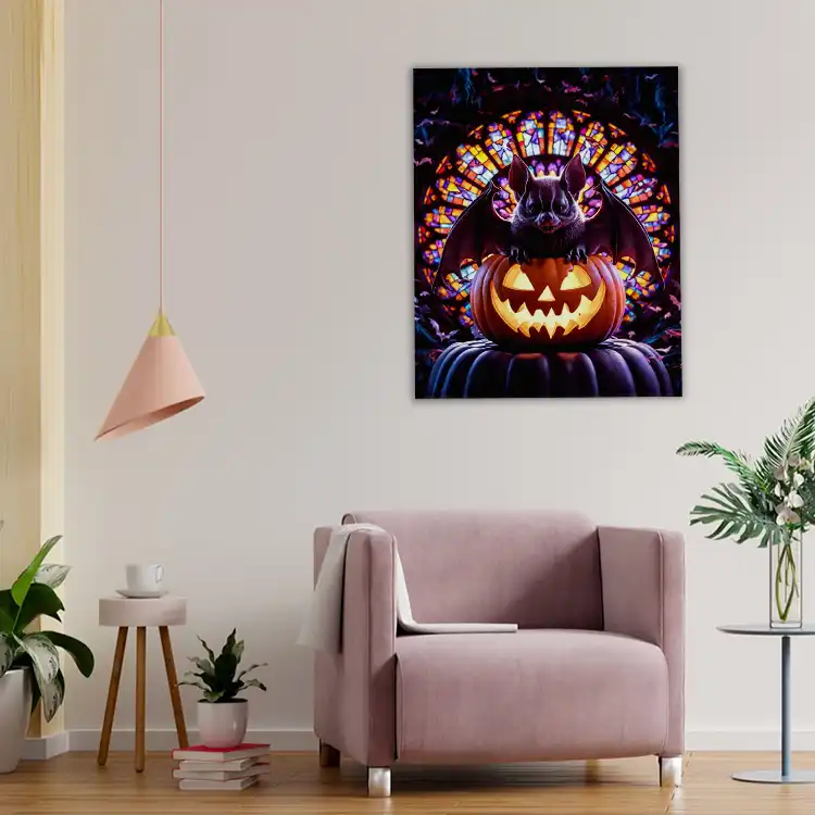 3 Halloween scary bat