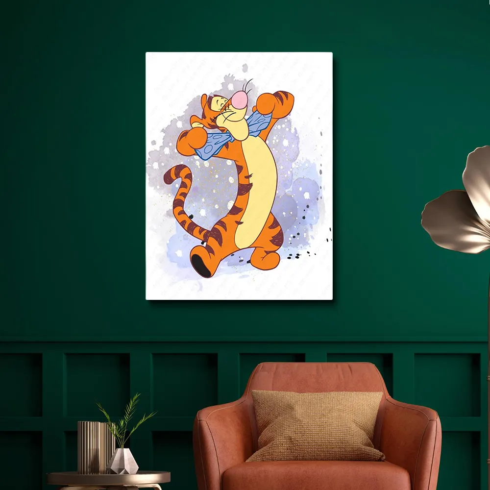 3 Tigger painting