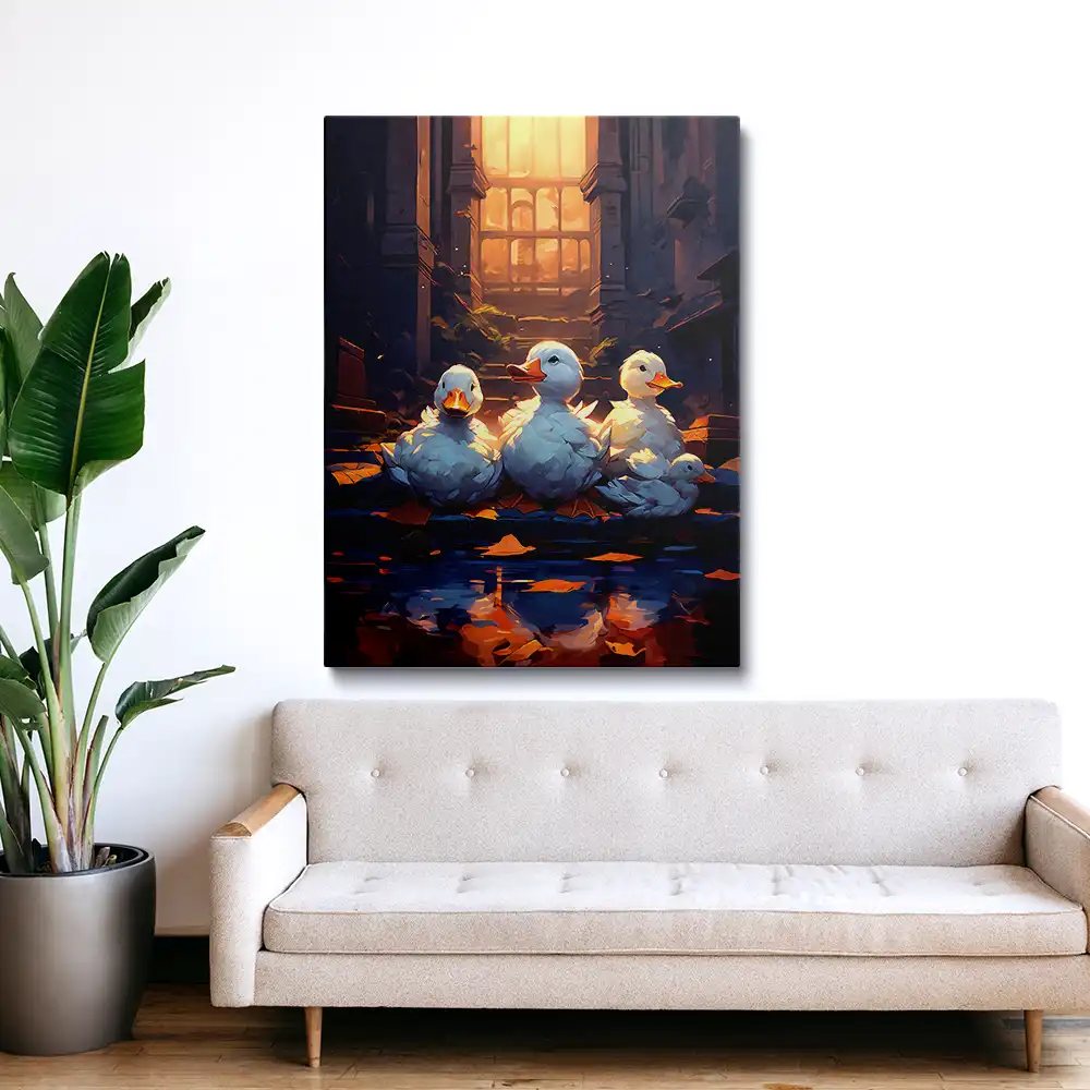 3 Painting of ducks