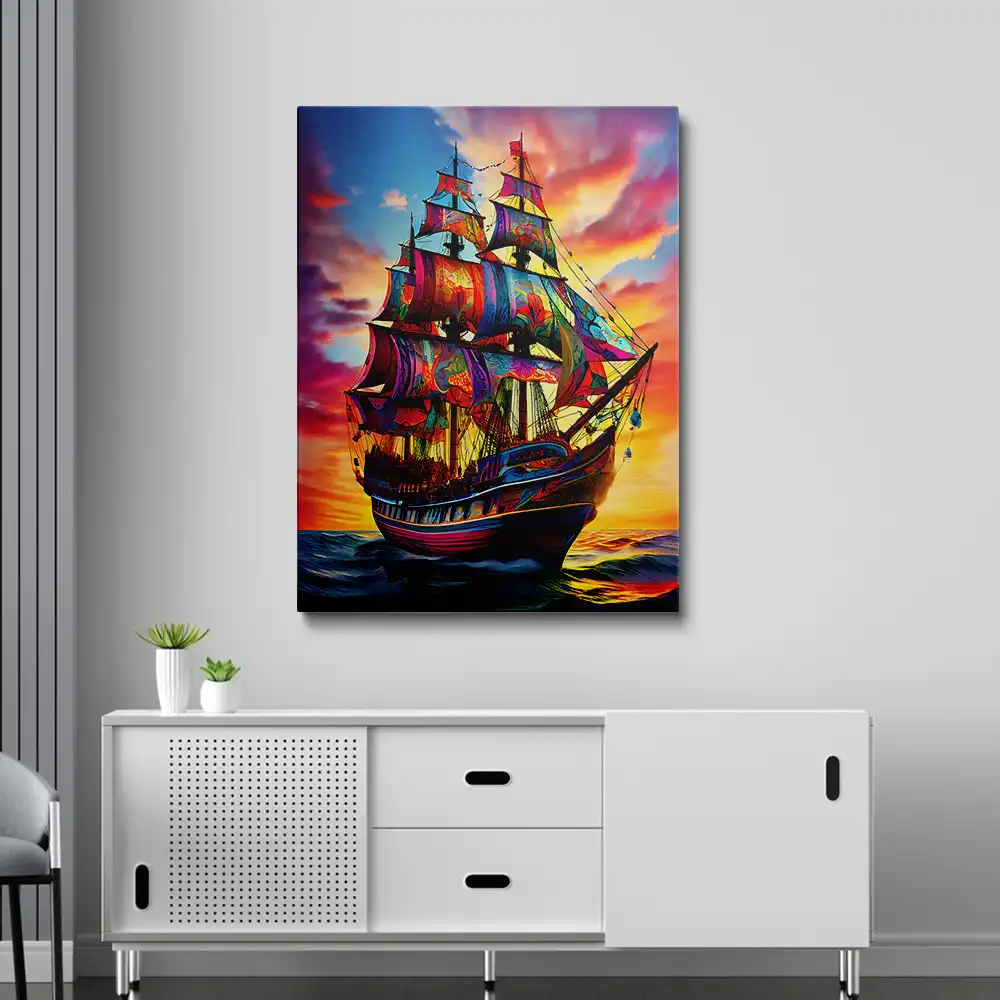 3 Gigantic sailing ship