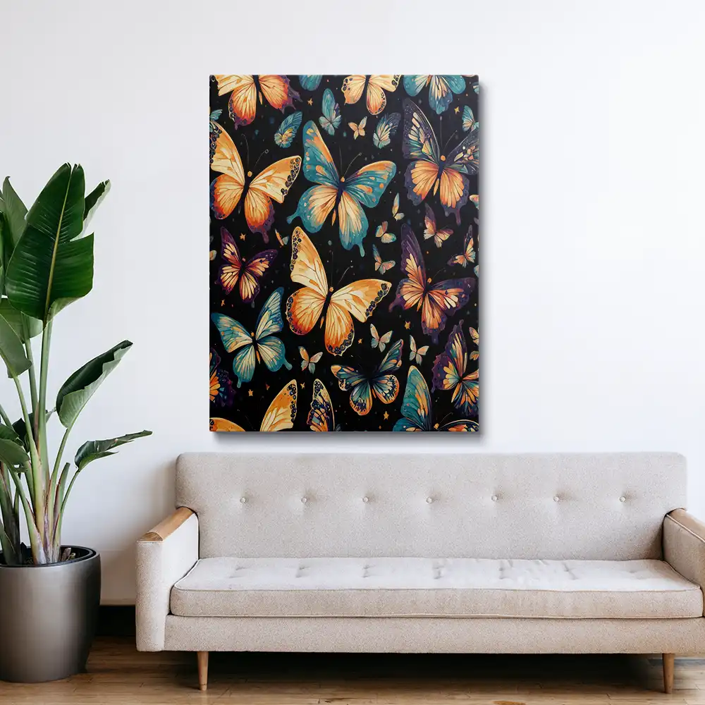 3 Painting of butterflies