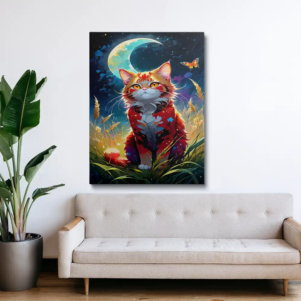 3 A beautiful red cat