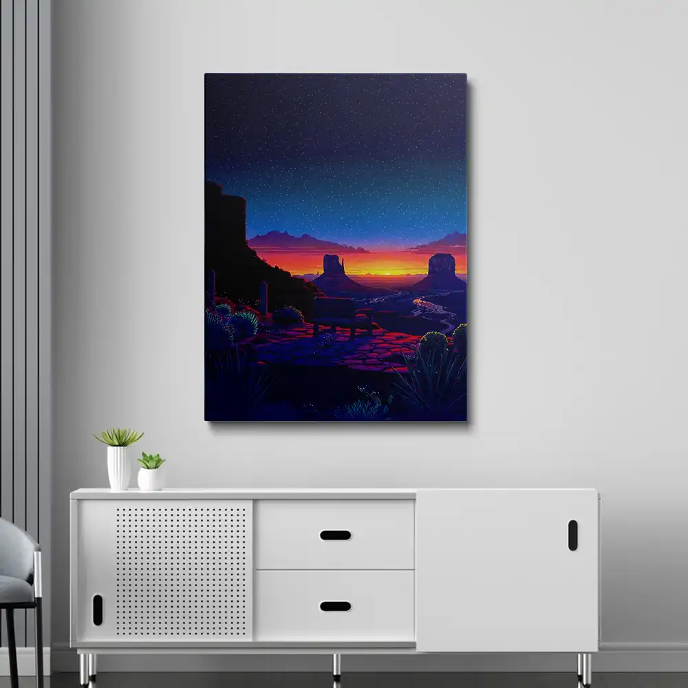 3 Dessert with mountains