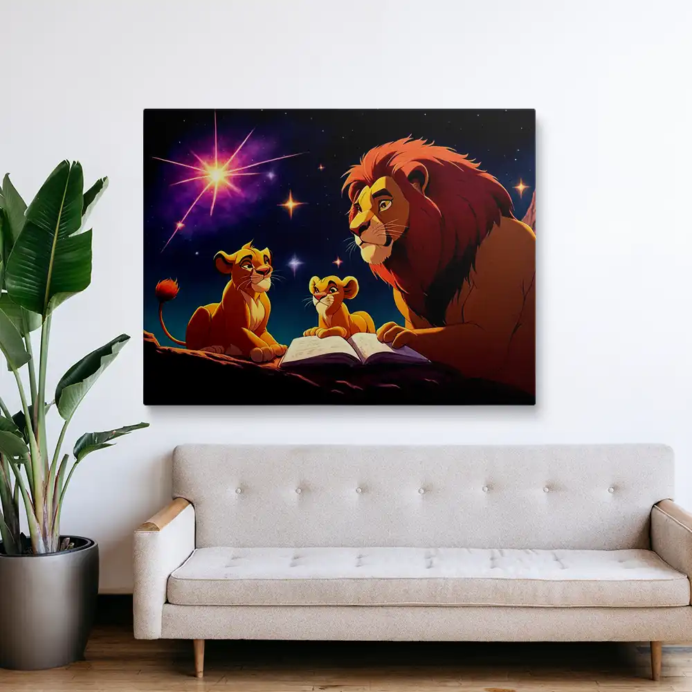 3 The lion king and cub