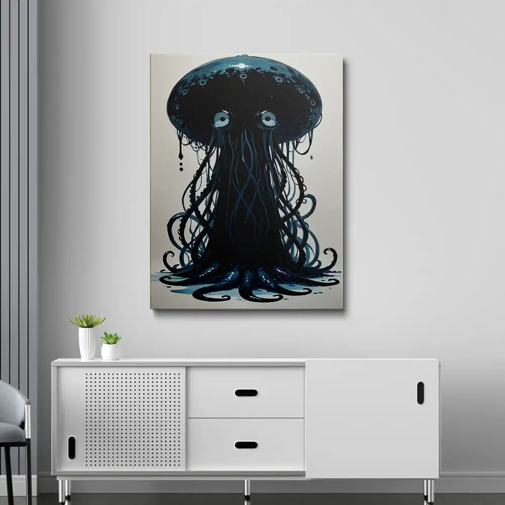 3 Black jellyfish