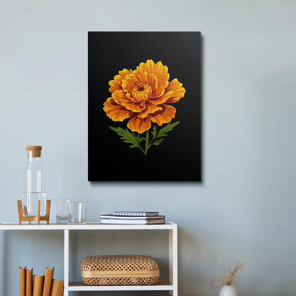 3 Marigold flower