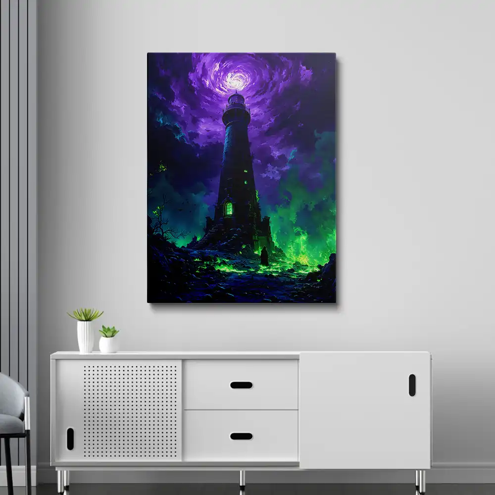 3 Lighthouse on a rocky shore