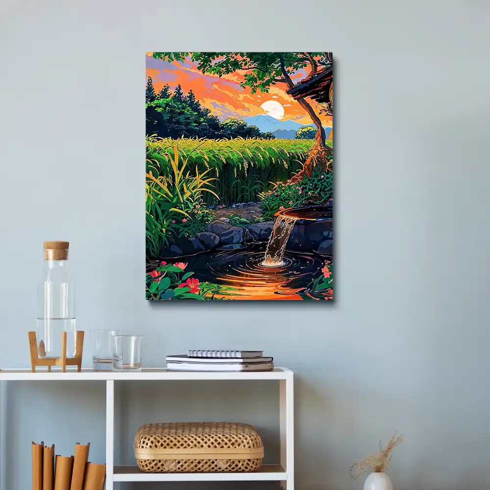 3 Painting of field
