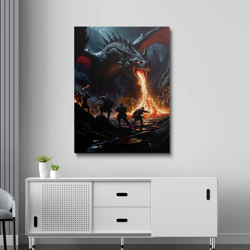 3 An epic fantasy battle