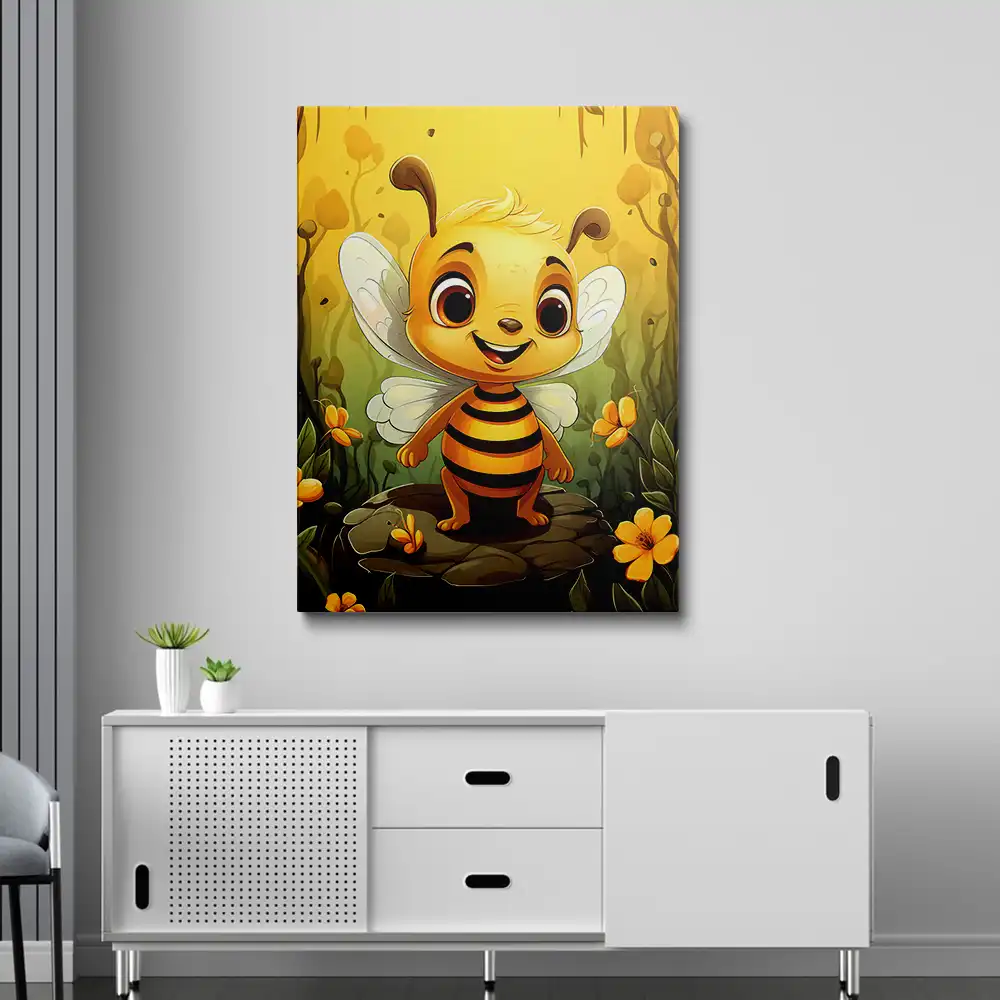 3 Cute honeybee