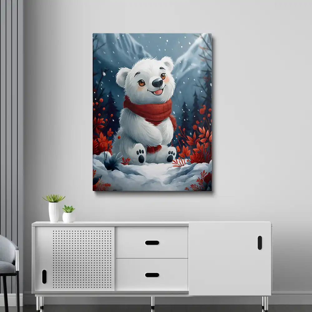3 Cute christmas bear