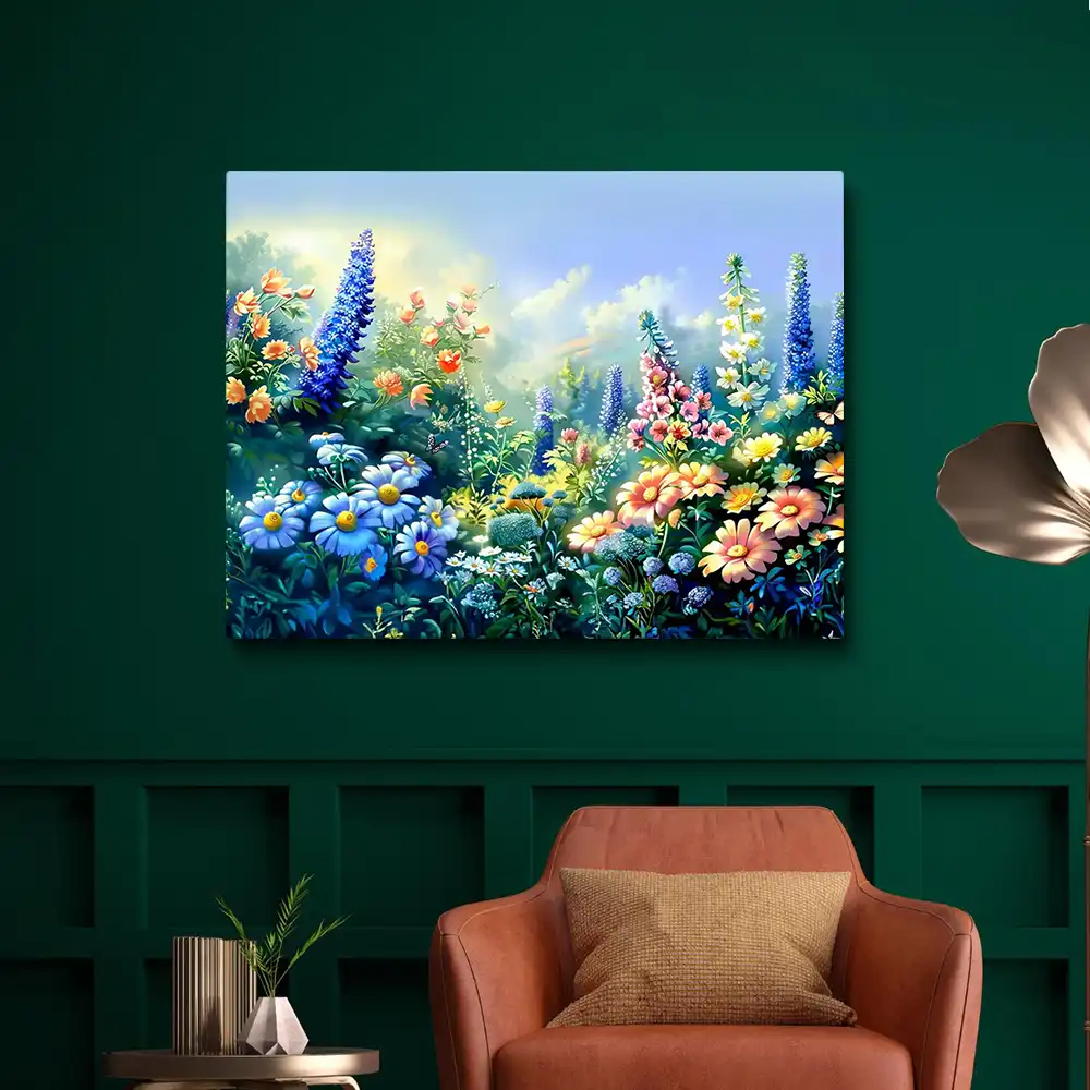 3 Spring flower garden