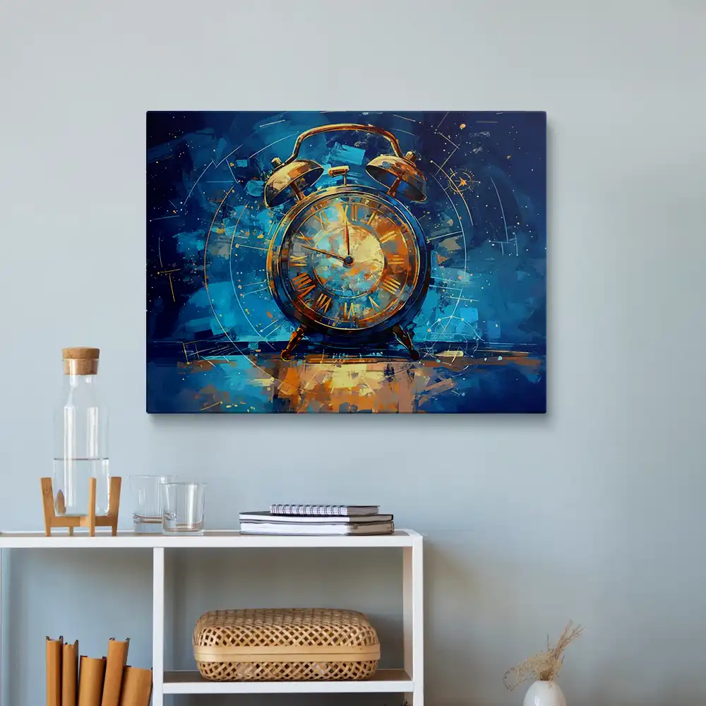 3 Vintage nighttime clock