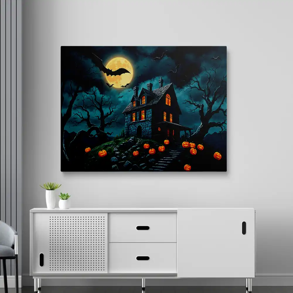 3 Halloween haunted house