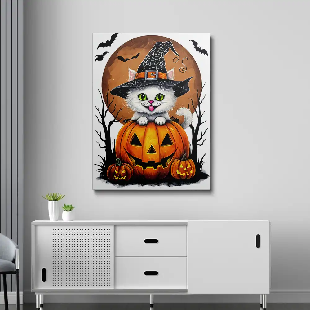 3 Cute Cat Halloween