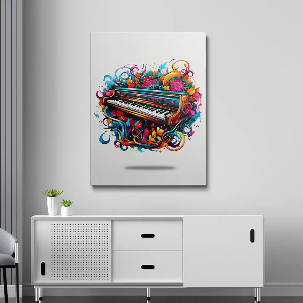 3 Colorful piano