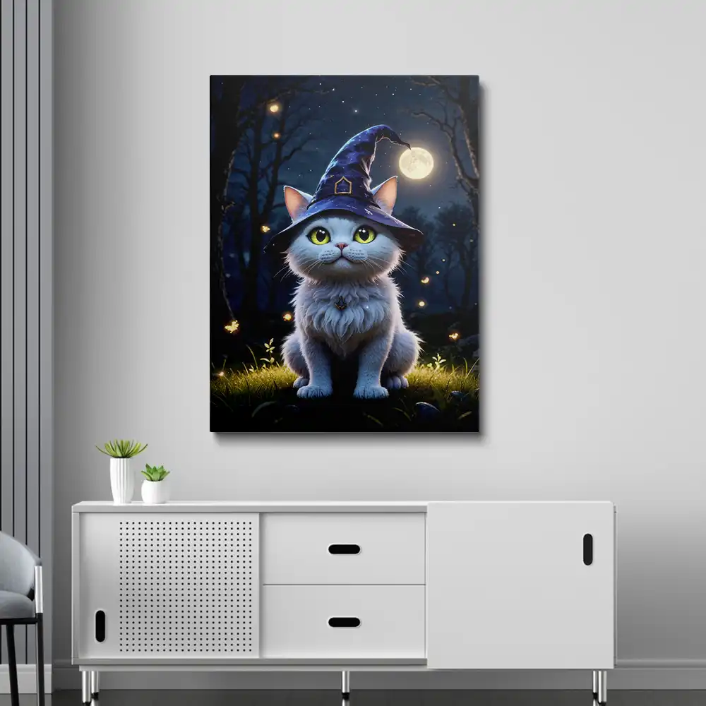 3 Adorable halloween cat