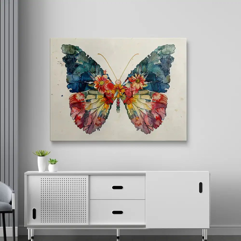 3 Vintage butterfly