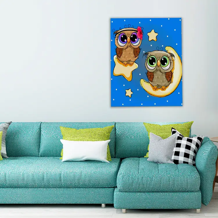 3 Two cute owls