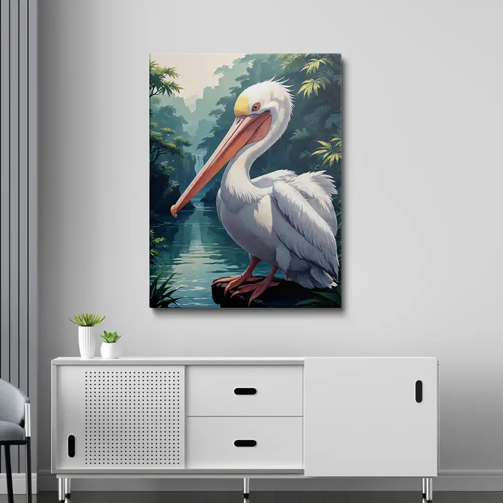 3 Pelican painting