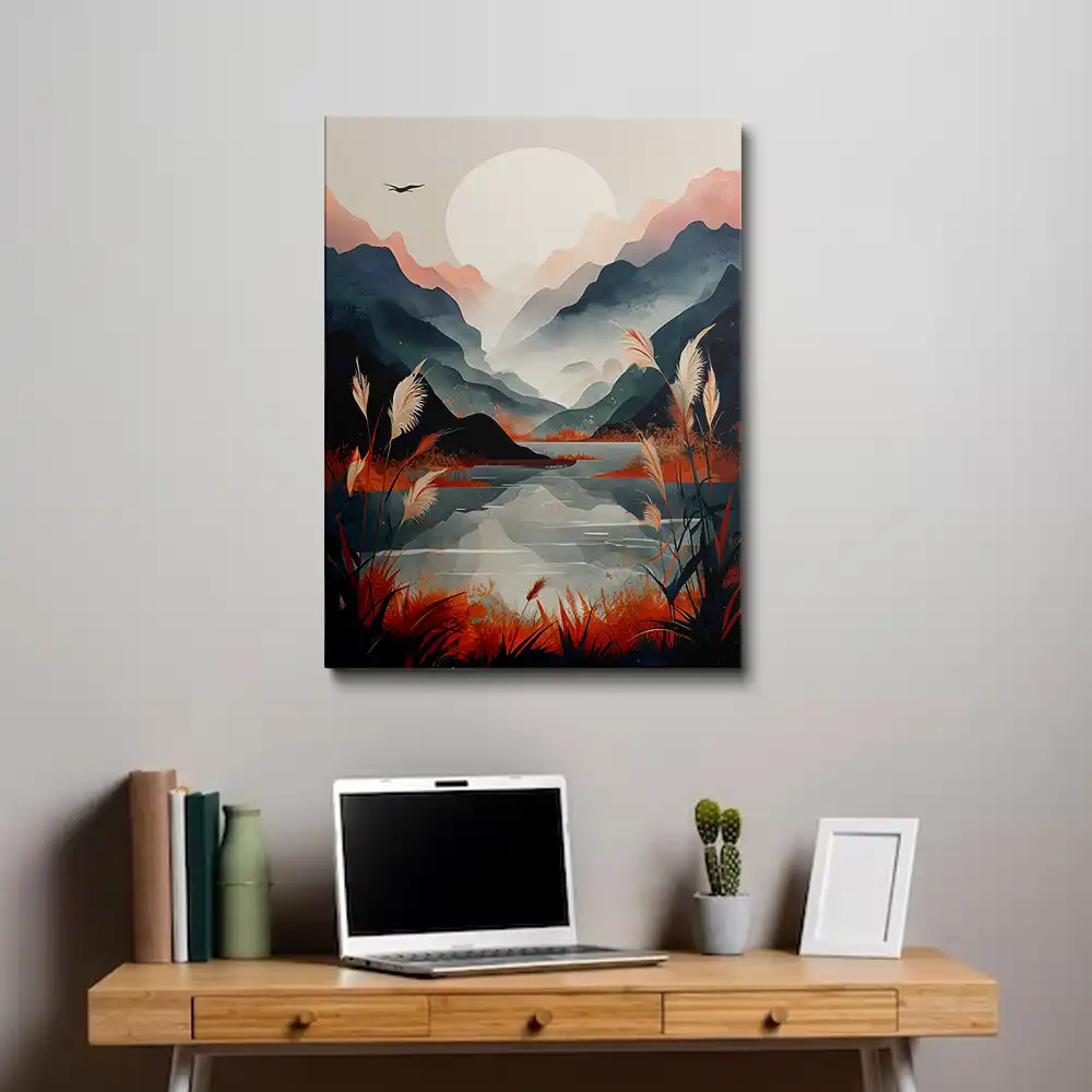 3 Abstract nature landscape