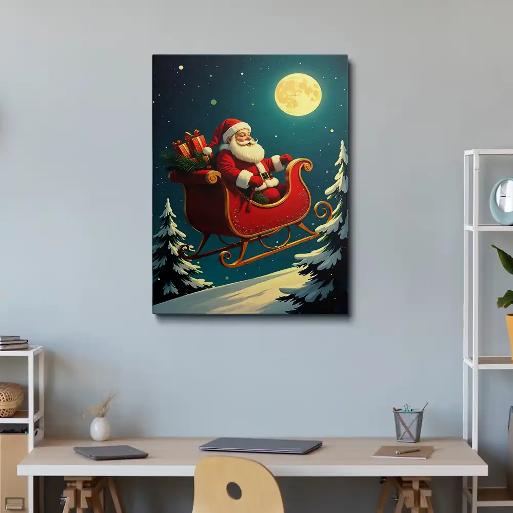 3 Santa's sleigh is ready