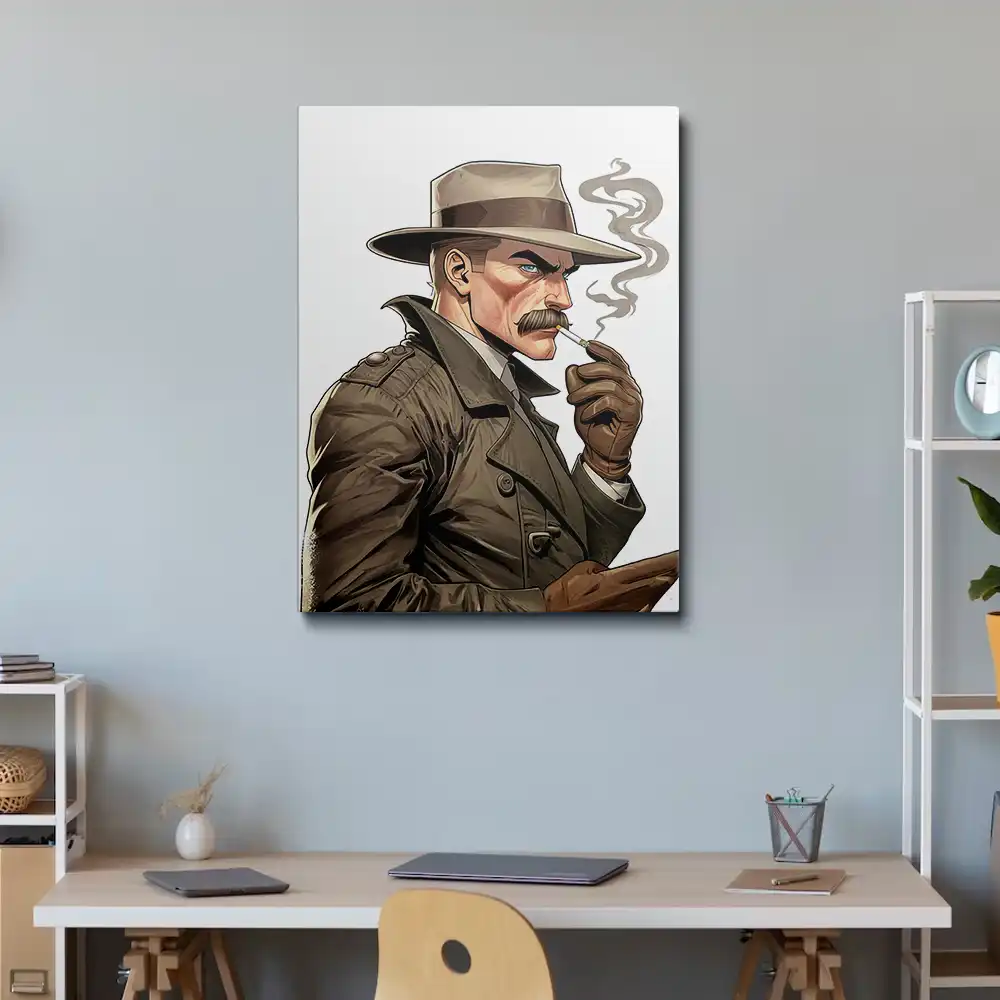 3 Vintage comic detective