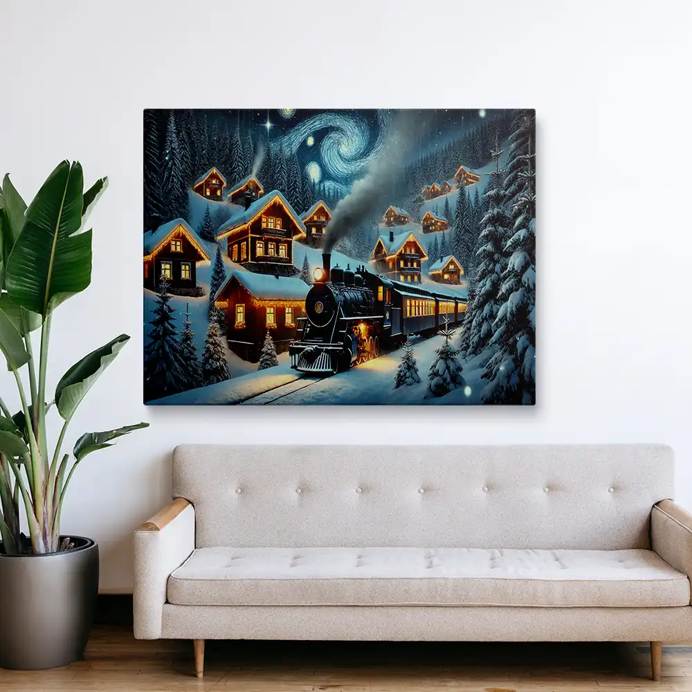 3 Polar express painting