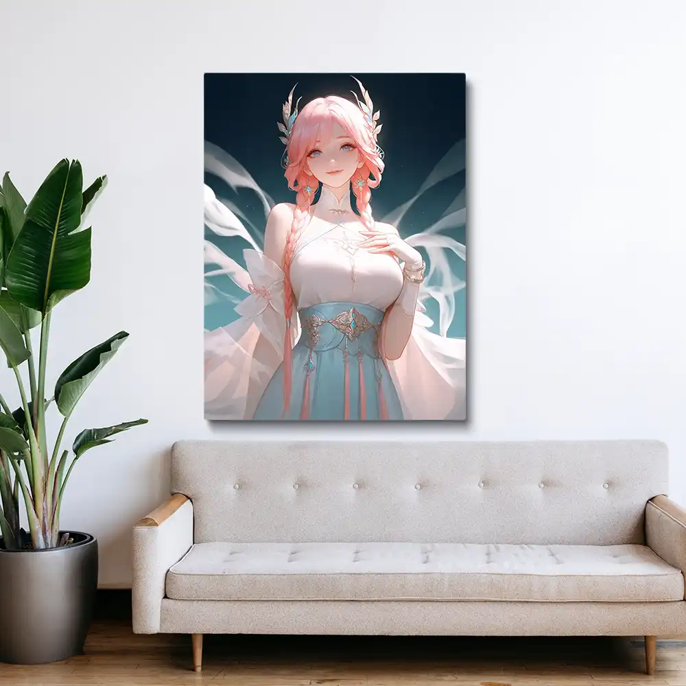 3 Beautiful pink girl