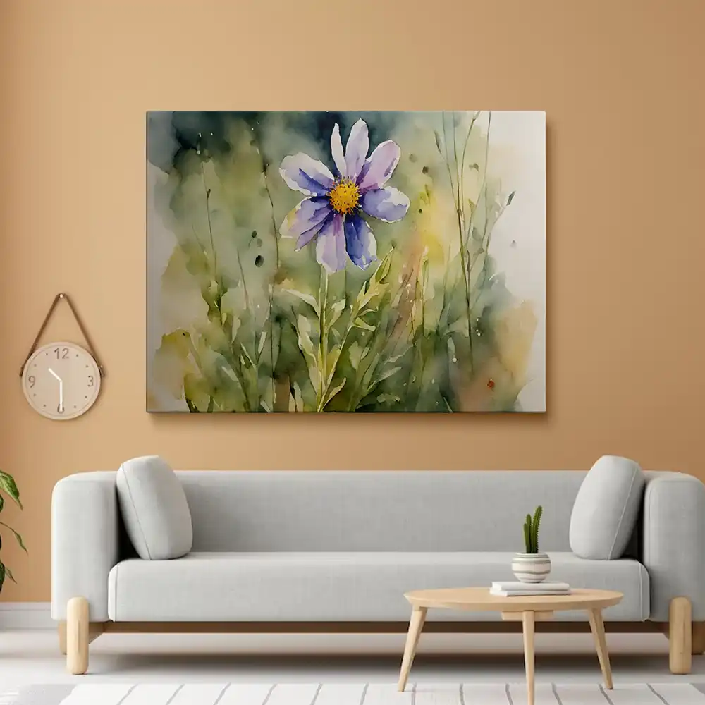 3 Painting of wildflowers