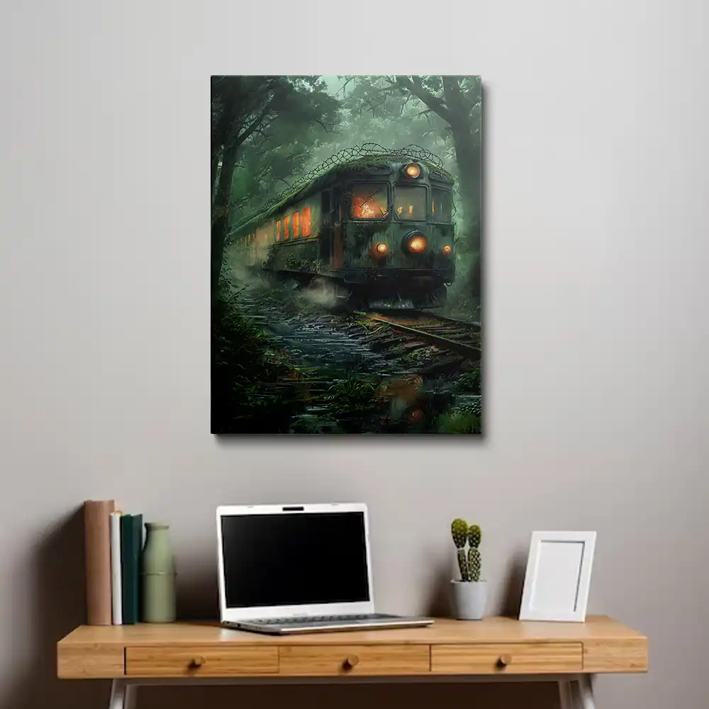 3 Haunting abandoned train