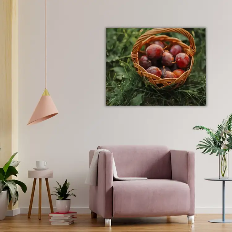 3 Plums basket