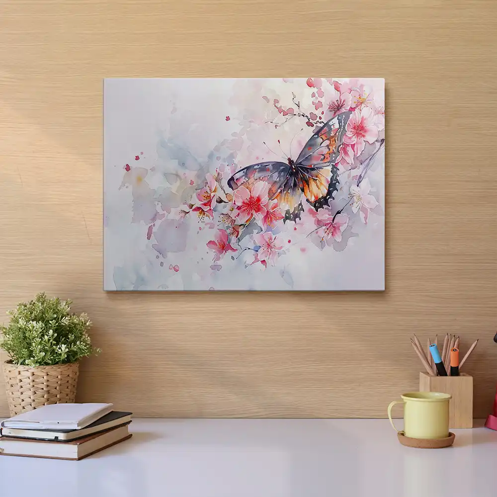 3 Watercolor butterfly