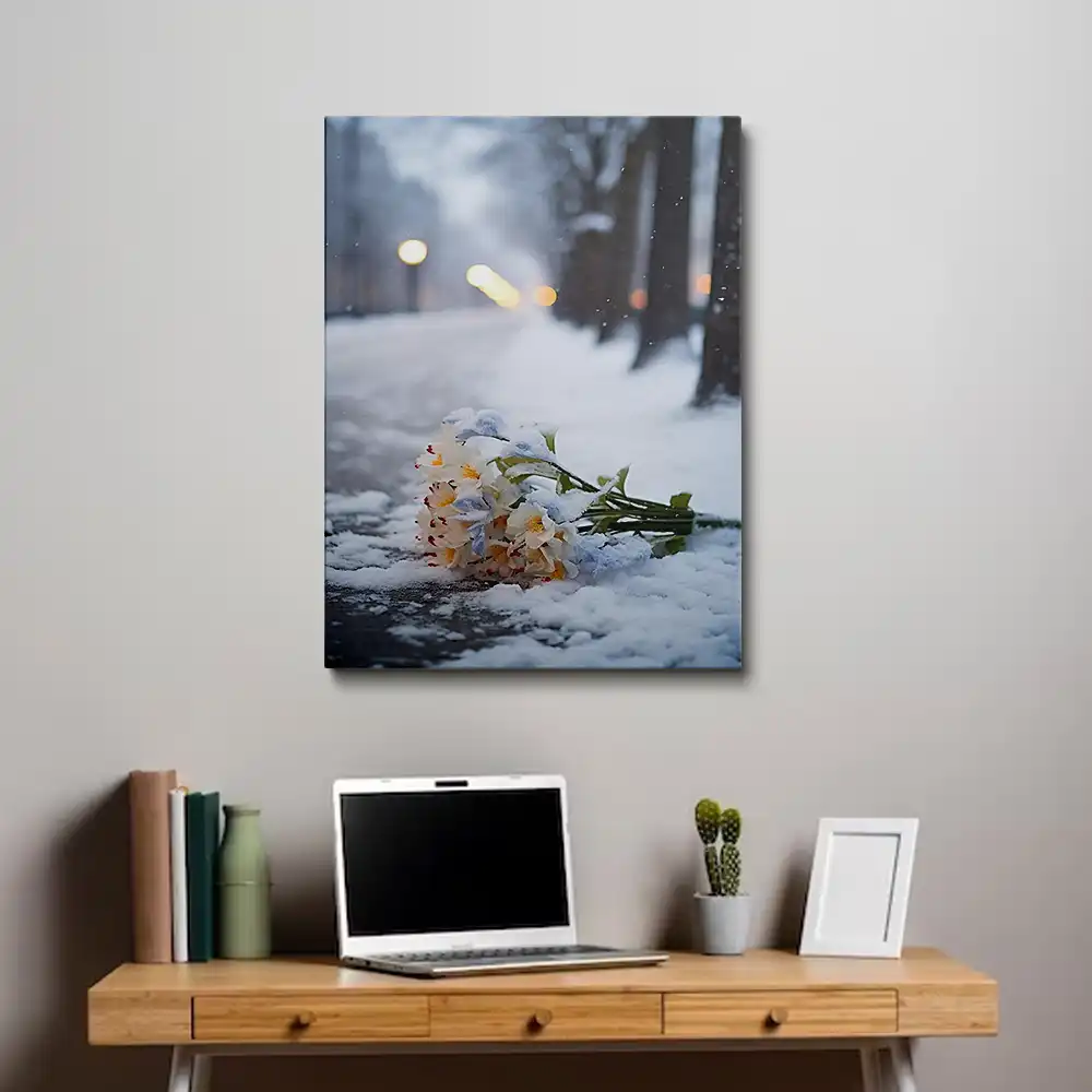 3 Freshly fallen snow