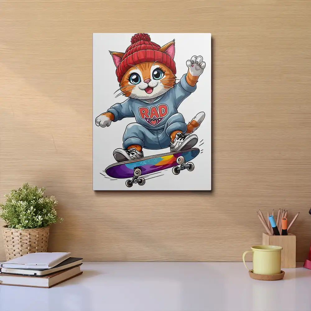 3 Playful orange tabby cat