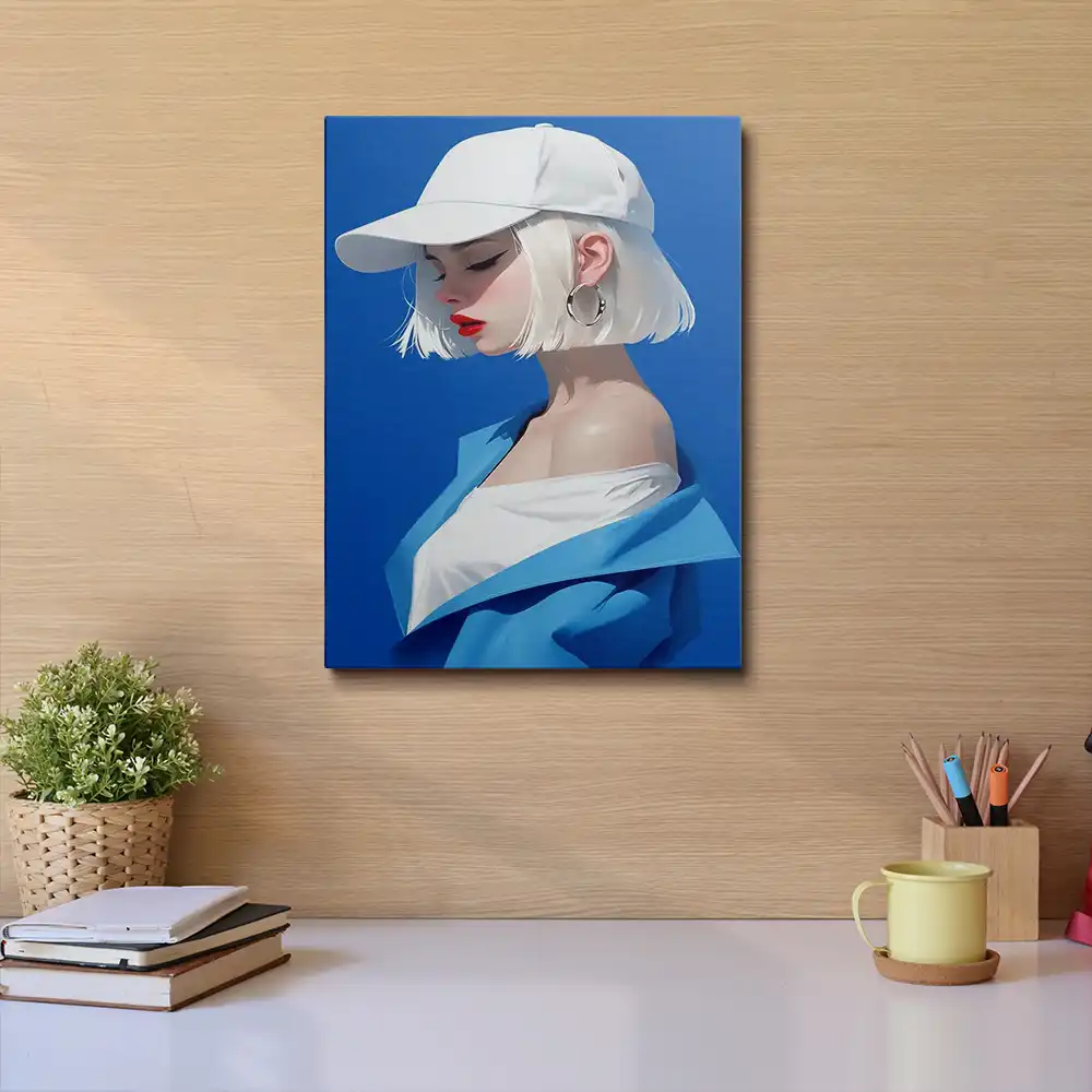 3 Minimalist young woman