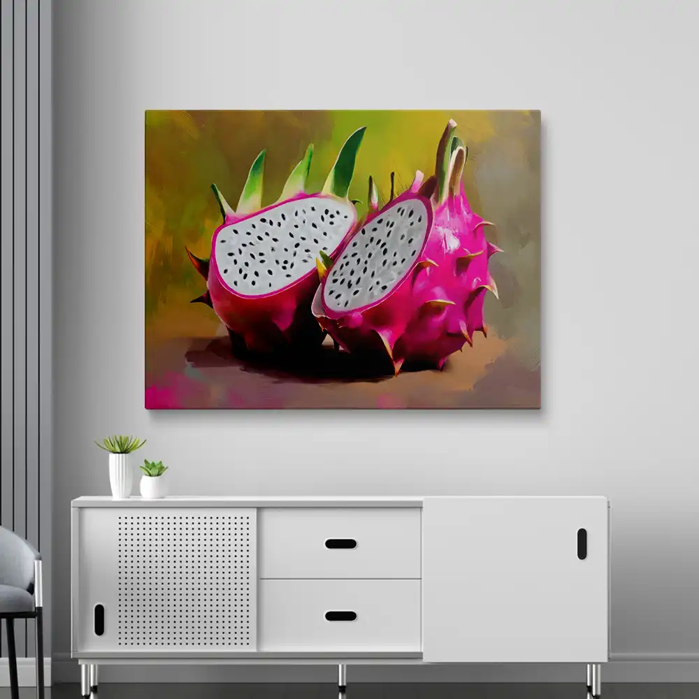 3 Painting of dragon fruit