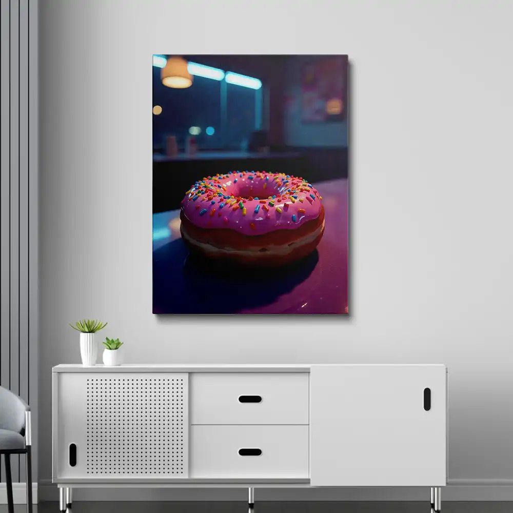3 Painting of a donut