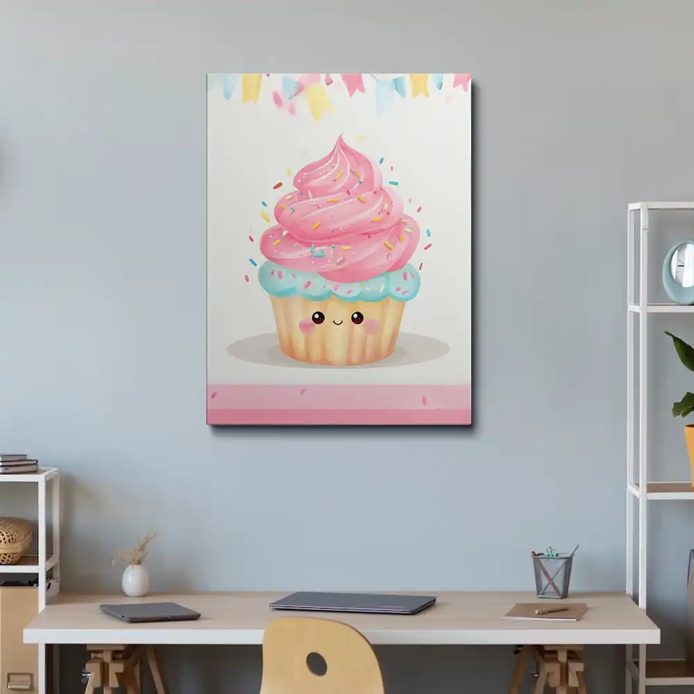 3 Playful whimsical cupcake