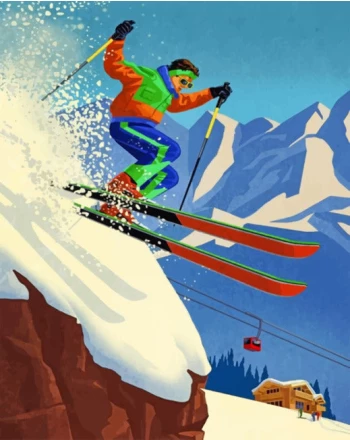 80-s-skier-paint-by-numbers