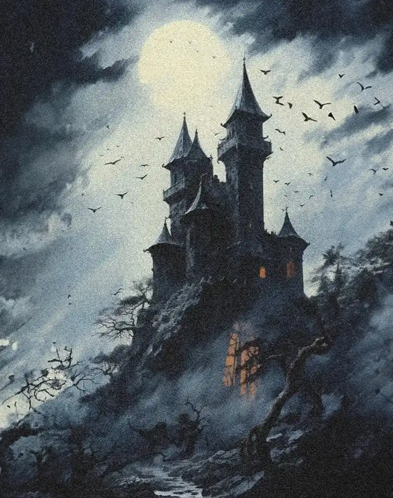 A haunted house A haunted house