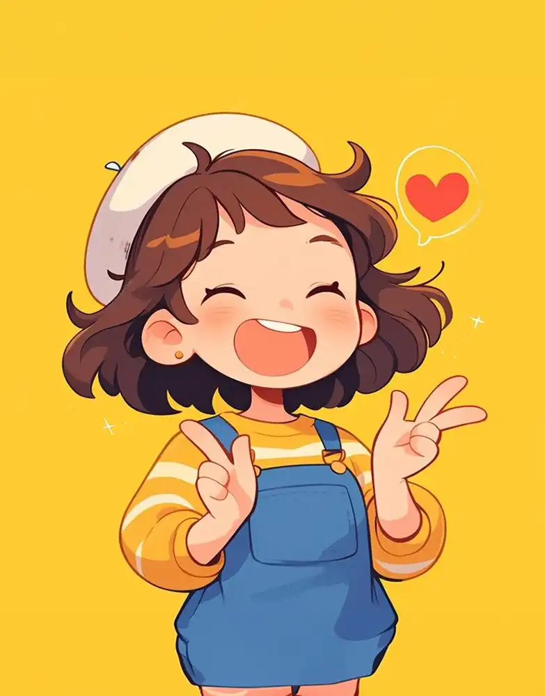 A tiny girl A tiny girl