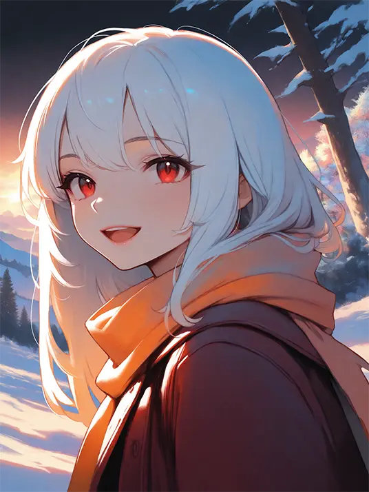 Adorable anime girl Adorable anime girl