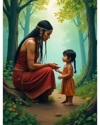 Ancient Mother and Daughter