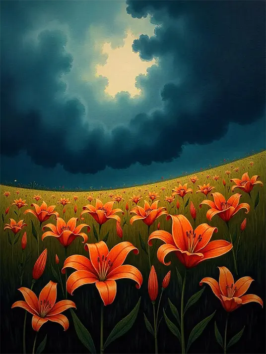 Field of Lilies Field of lilies